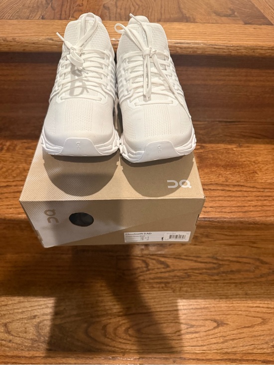 On Running Shoes - On Cloudswift 3 All-White Running Shoes